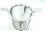 Tea Strainer -In the Cup Two Handle Stainless Steel